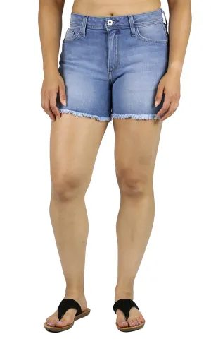 Lauren High Rise 5" Inseam Short Light Wash