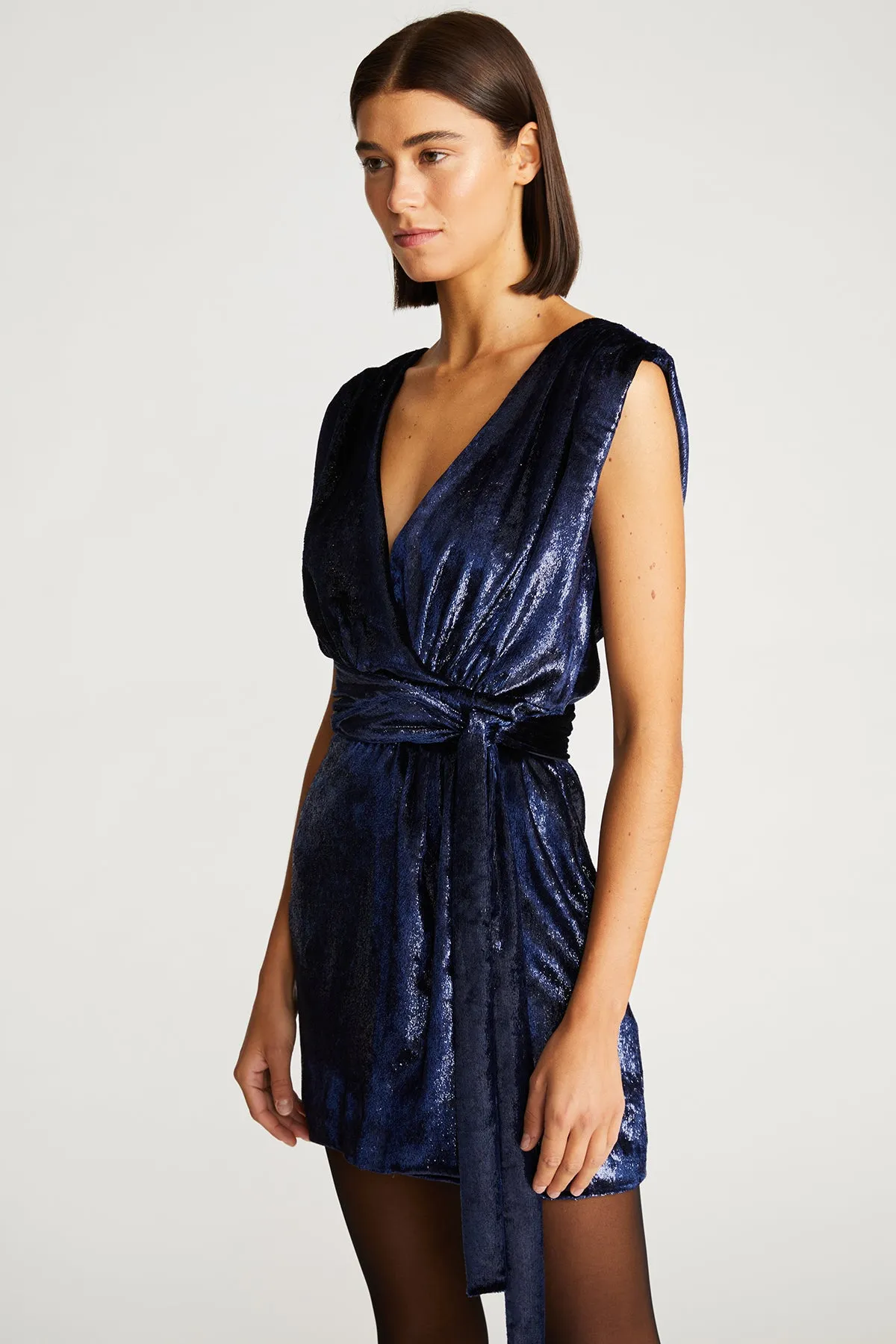 Lennox Dress In Velvet