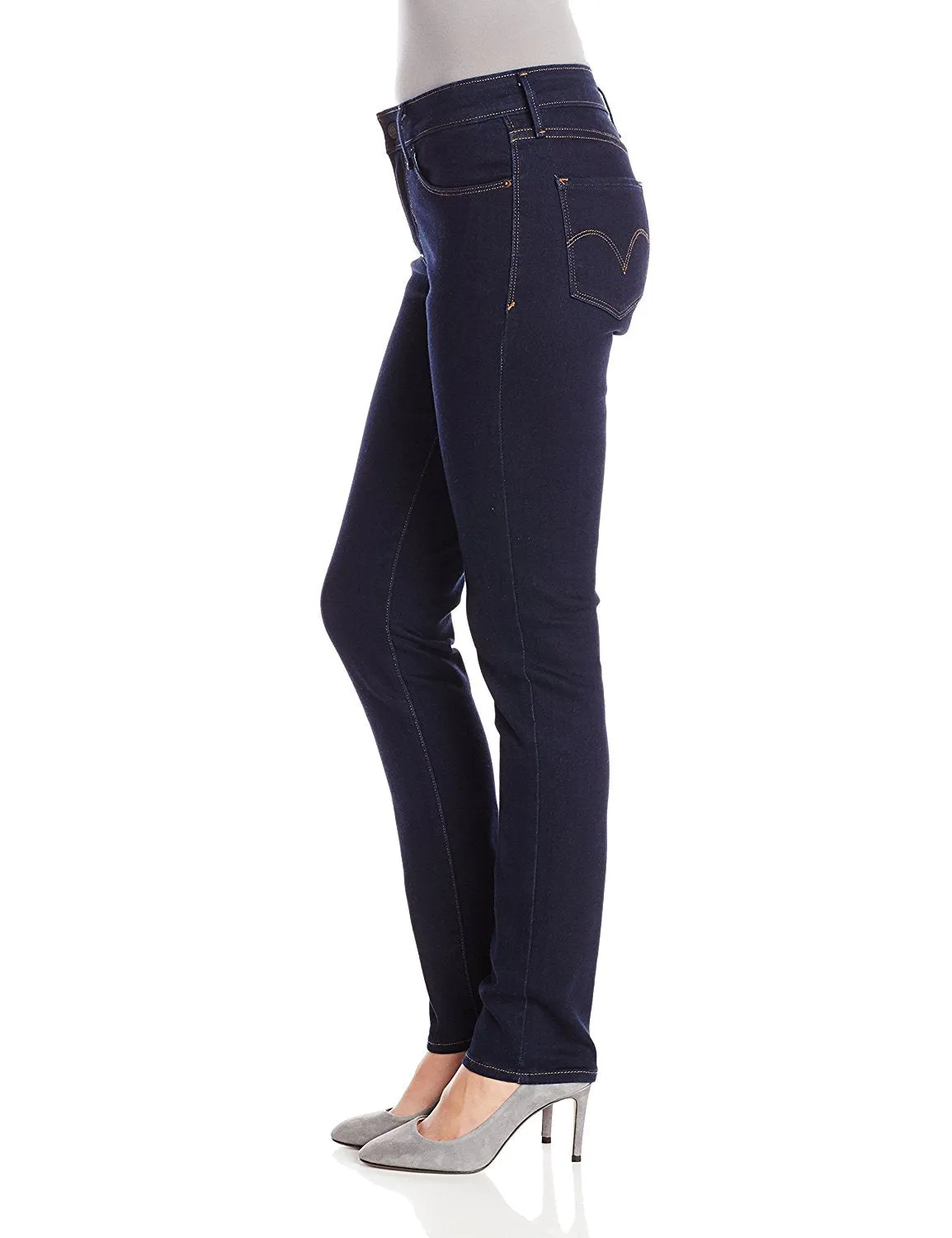 Levi's Women's Mid Rise Skinny Jean Soulful Dark