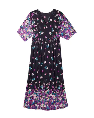 Malibu Boho Maxi Dress | Purple / Pink