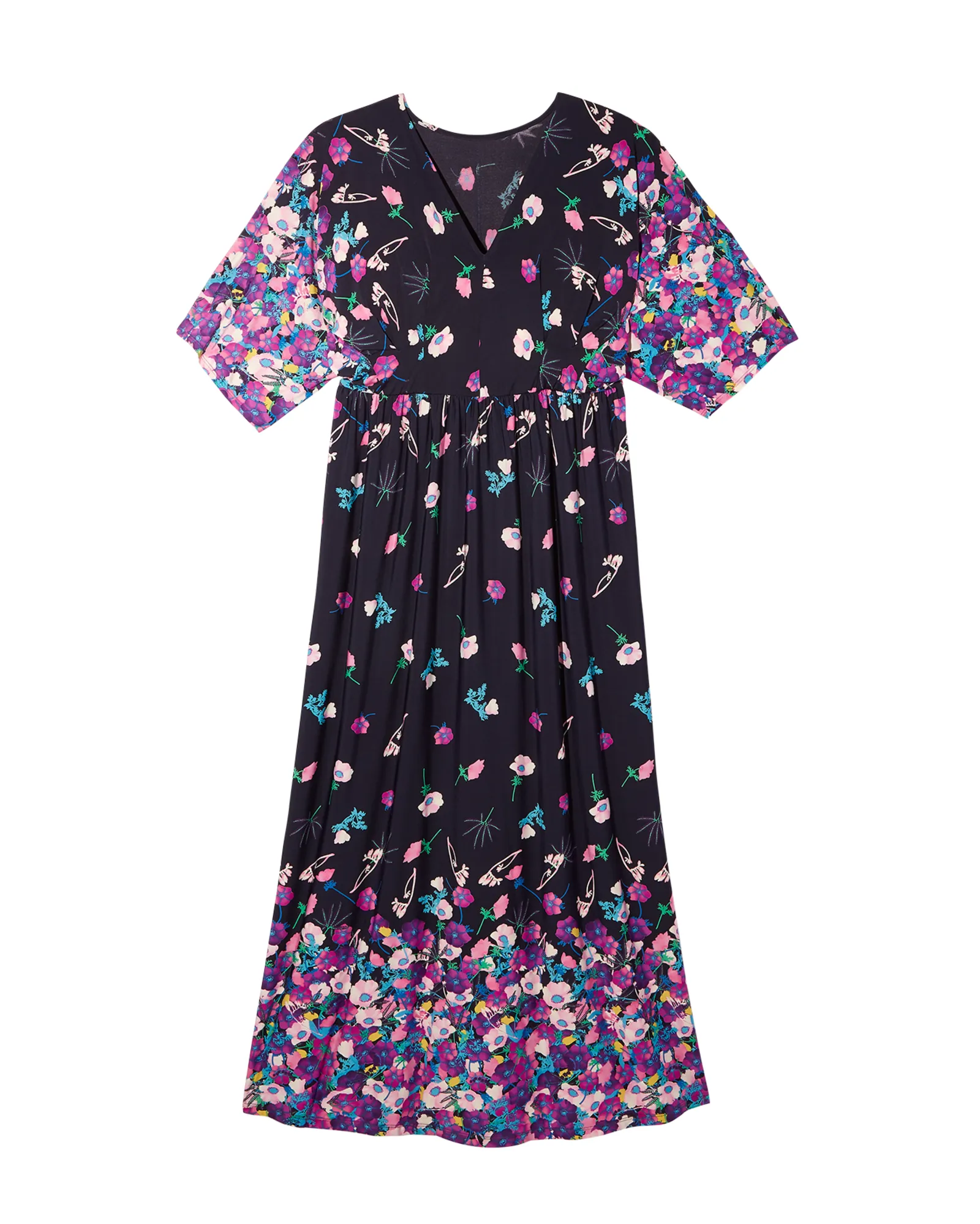 Malibu Boho Maxi Dress | Purple / Pink