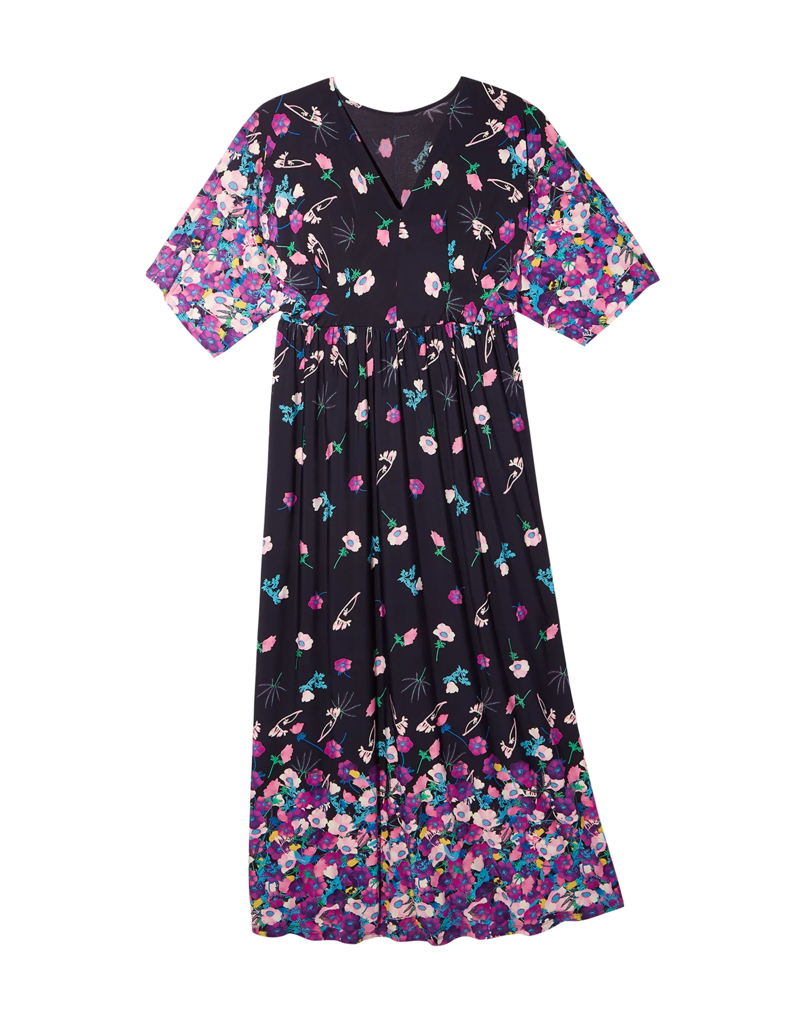 Malibu Boho Maxi Dress | Purple / Pink