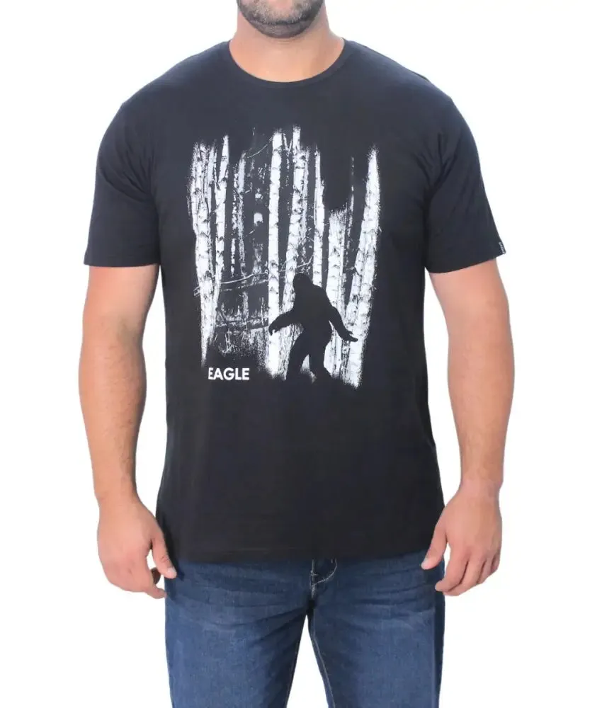 Mens Printed Big Foot Tee
