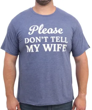 Mens Printed My Wife Tee