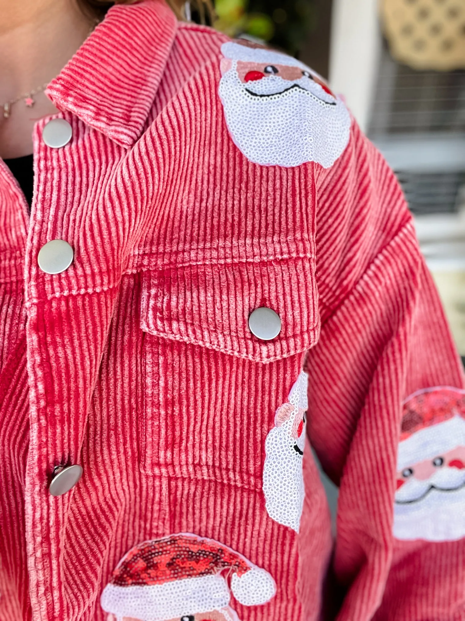 Merriest Ever Christmas Corduroy Jacket