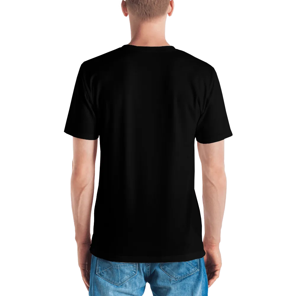 Mountain Fox All-over Black Tee