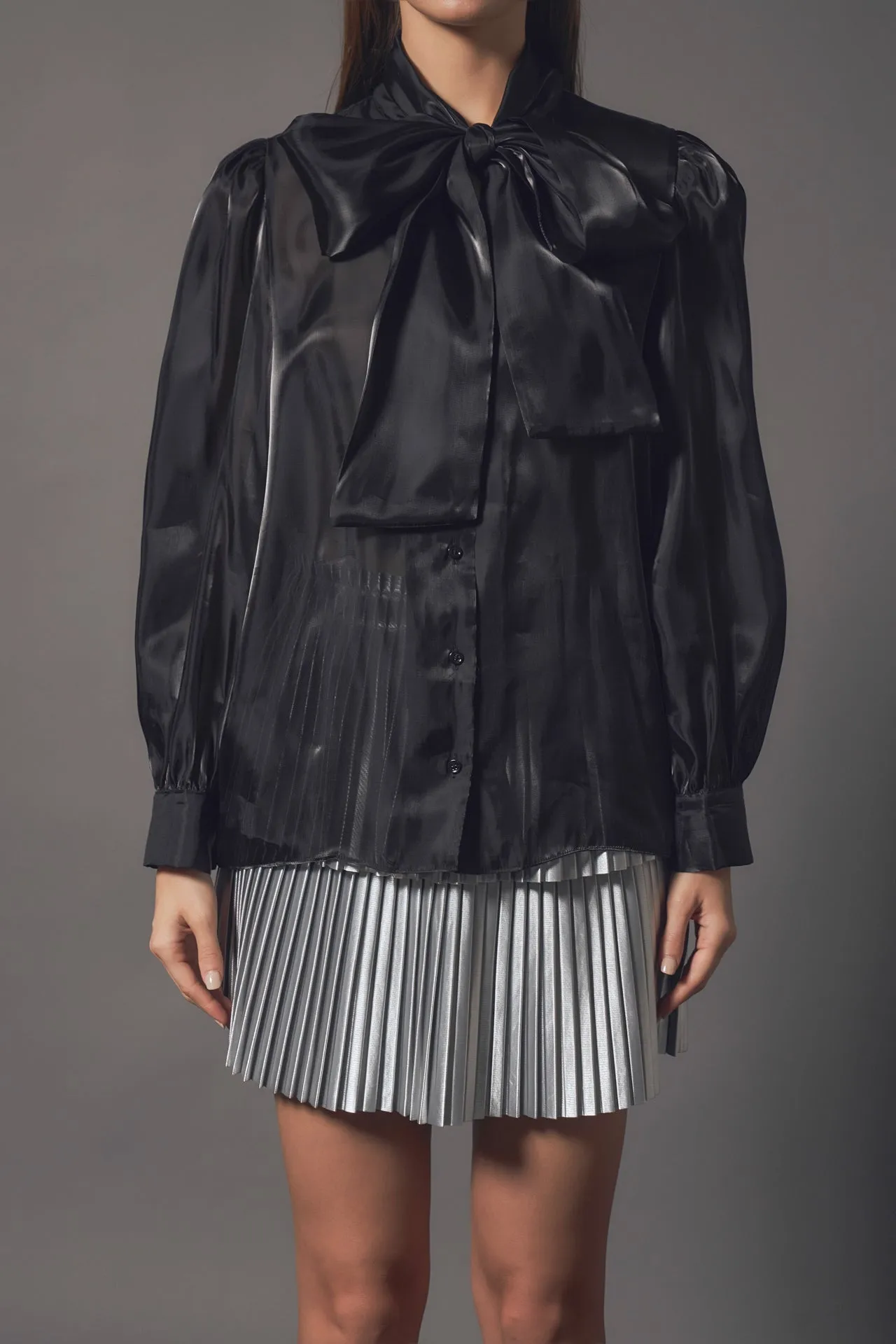 Organza Blouse Top