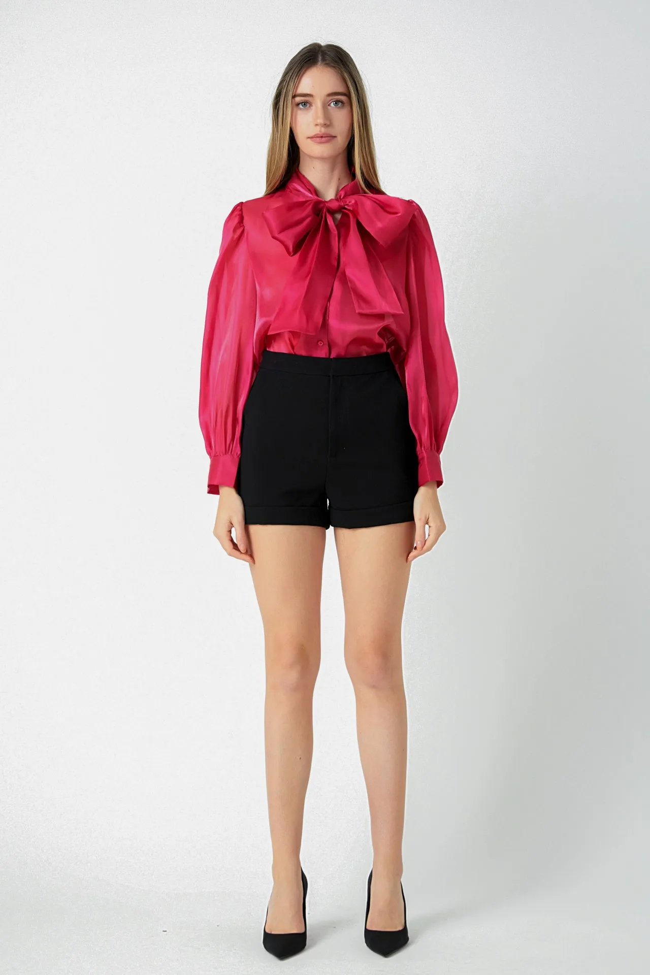 Organza Blouse Top