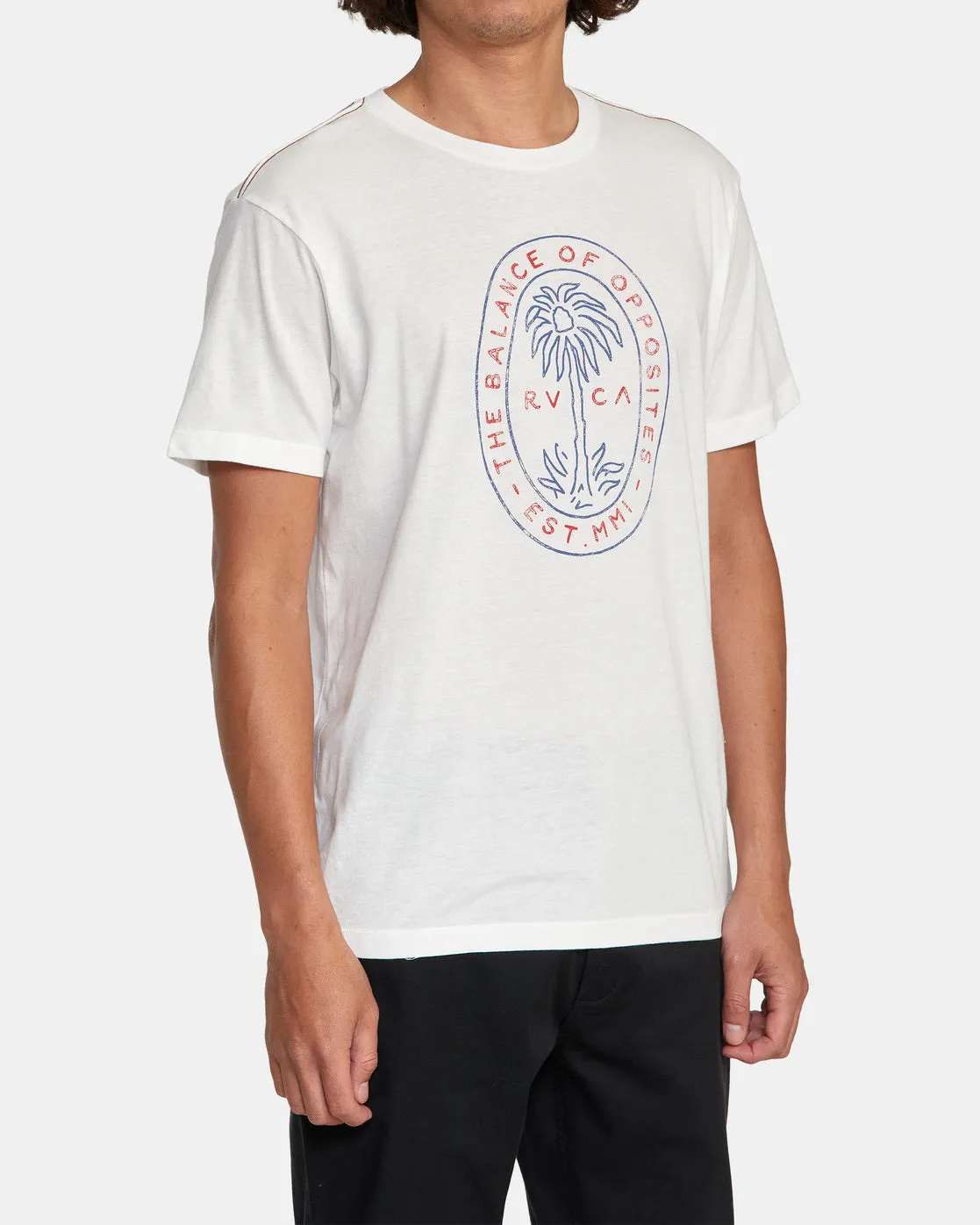 Palm Seal Tee - Antique White