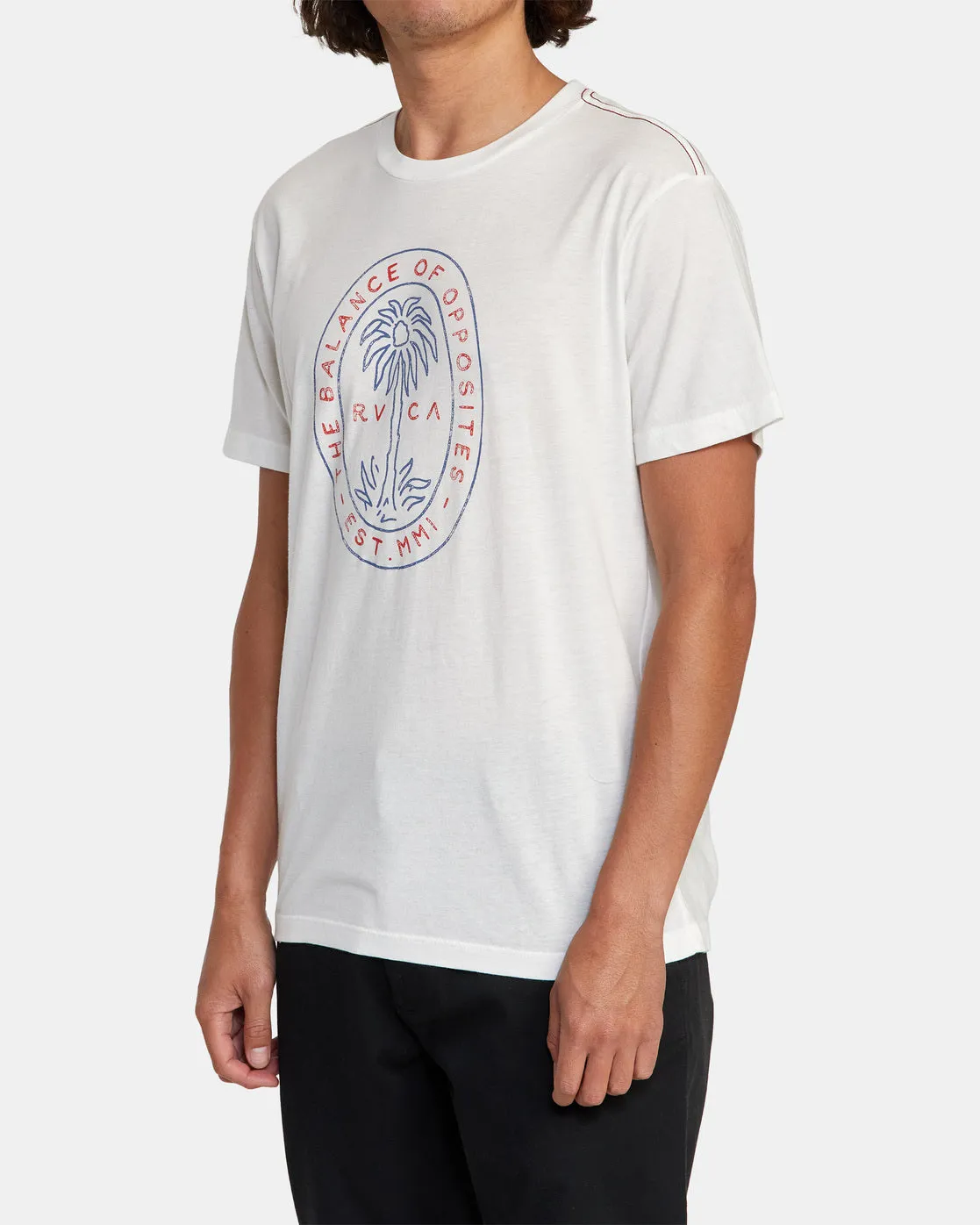 Palm Seal Tee - Antique White