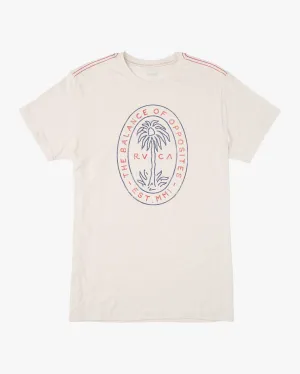 Palm Seal Tee - Antique White