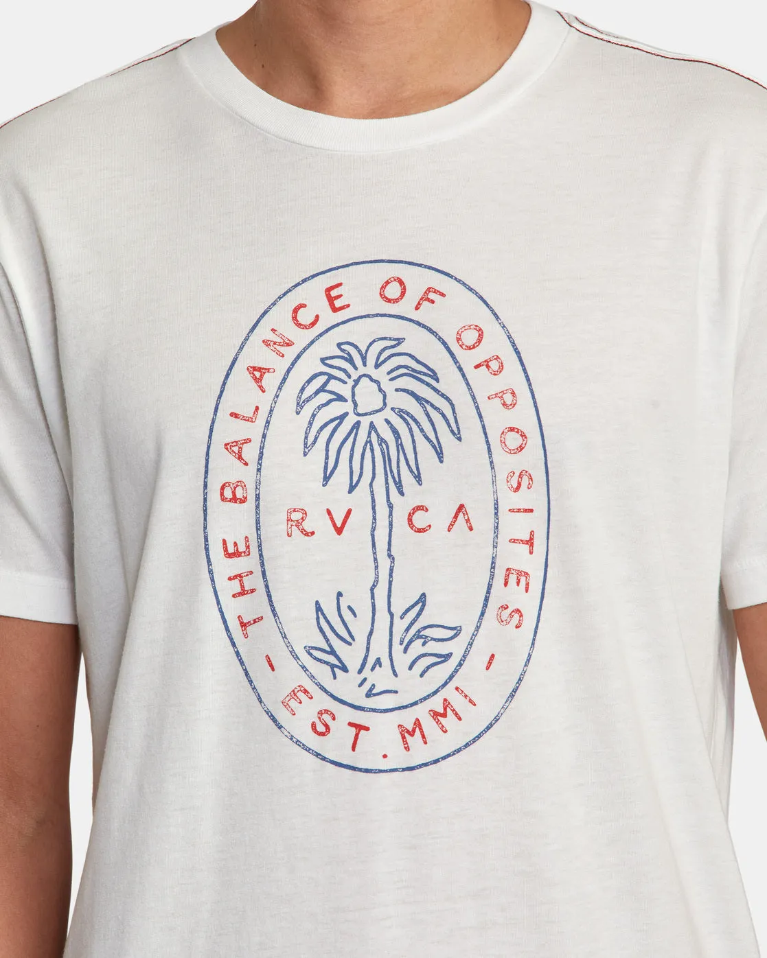 Palm Seal Tee - Antique White