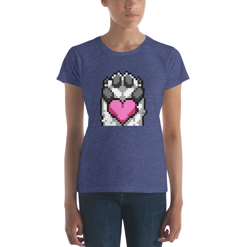 PanzerPaw Heart Ladies Tee