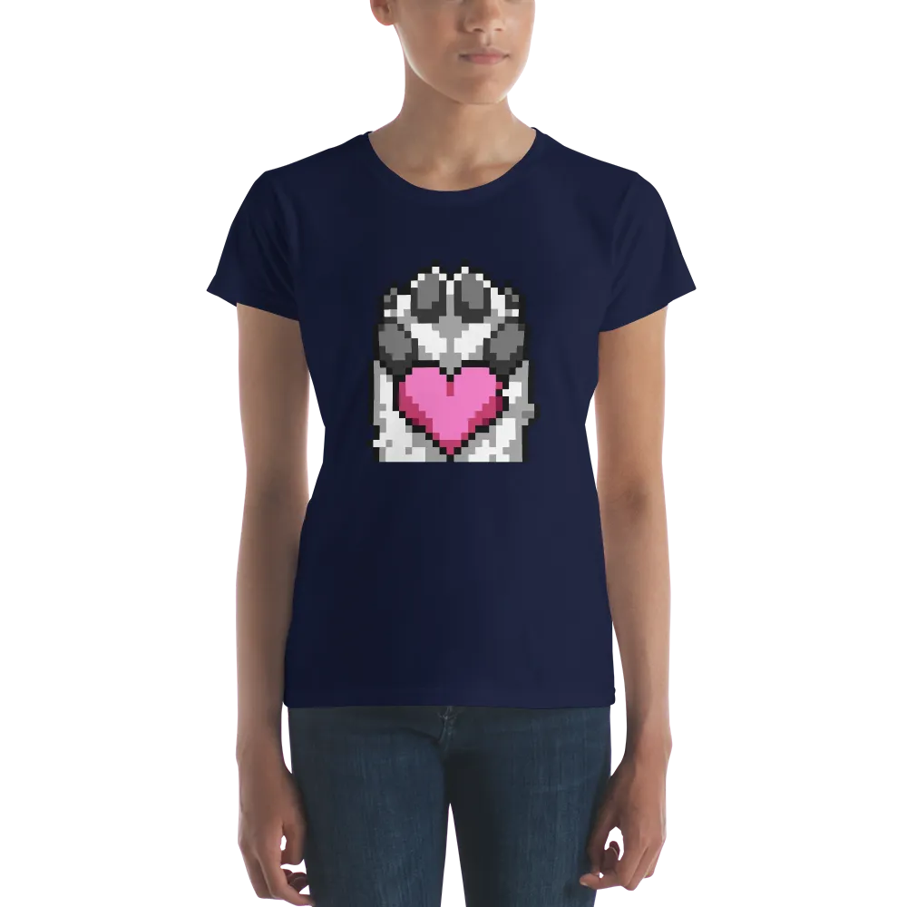 PanzerPaw Heart Ladies Tee