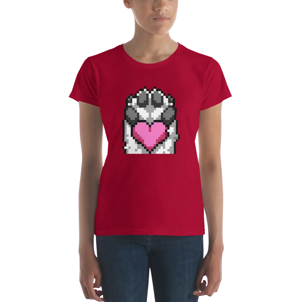 PanzerPaw Heart Ladies Tee