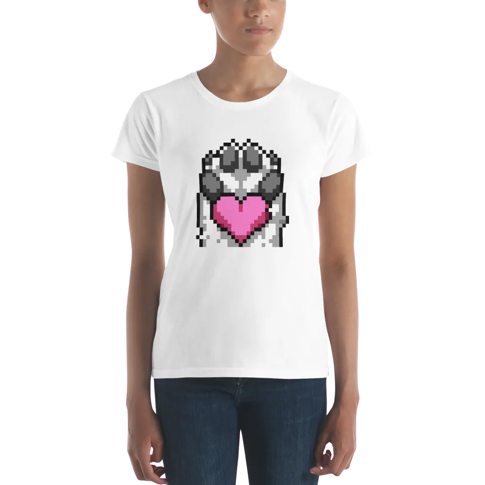 PanzerPaw Heart Ladies Tee