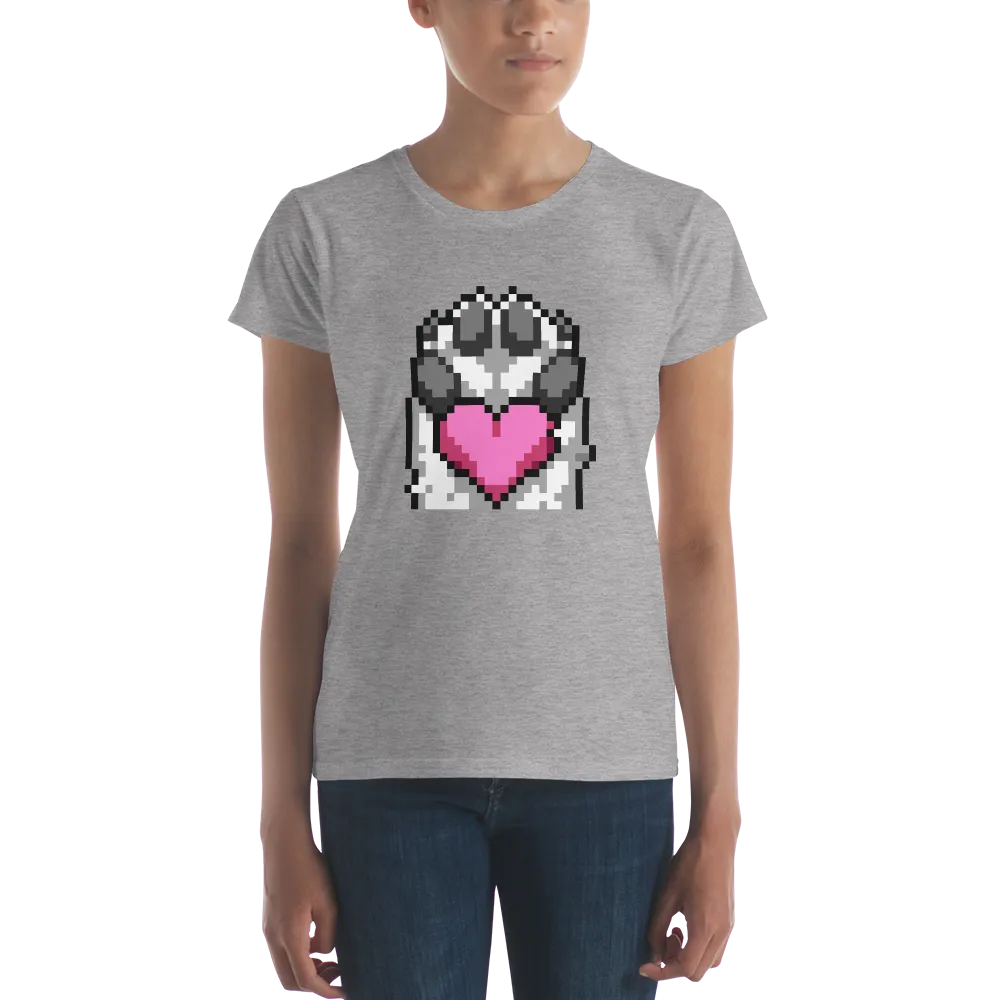 PanzerPaw Heart Ladies Tee