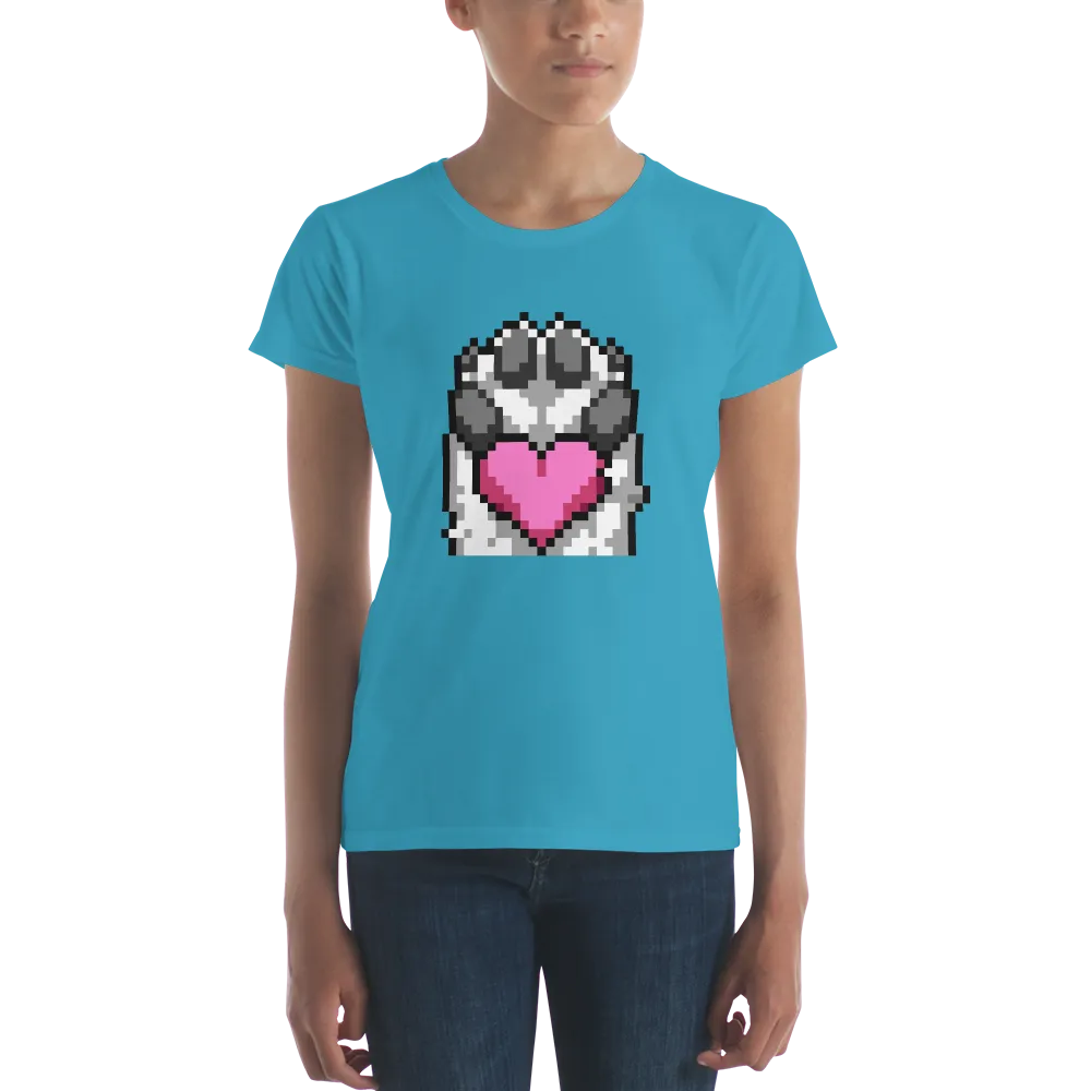 PanzerPaw Heart Ladies Tee