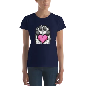 PanzerPaw Heart Ladies Tee