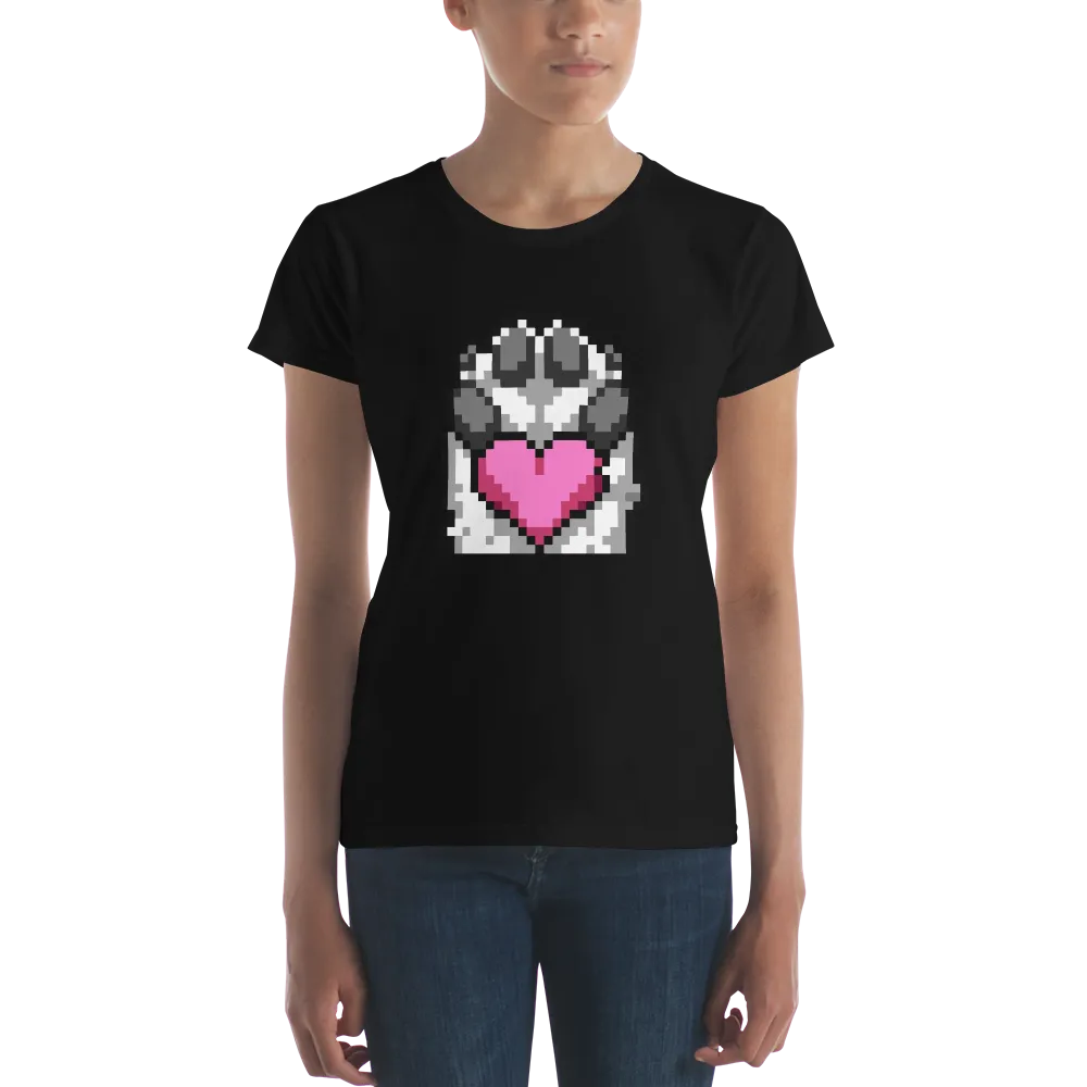 PanzerPaw Heart Ladies Tee