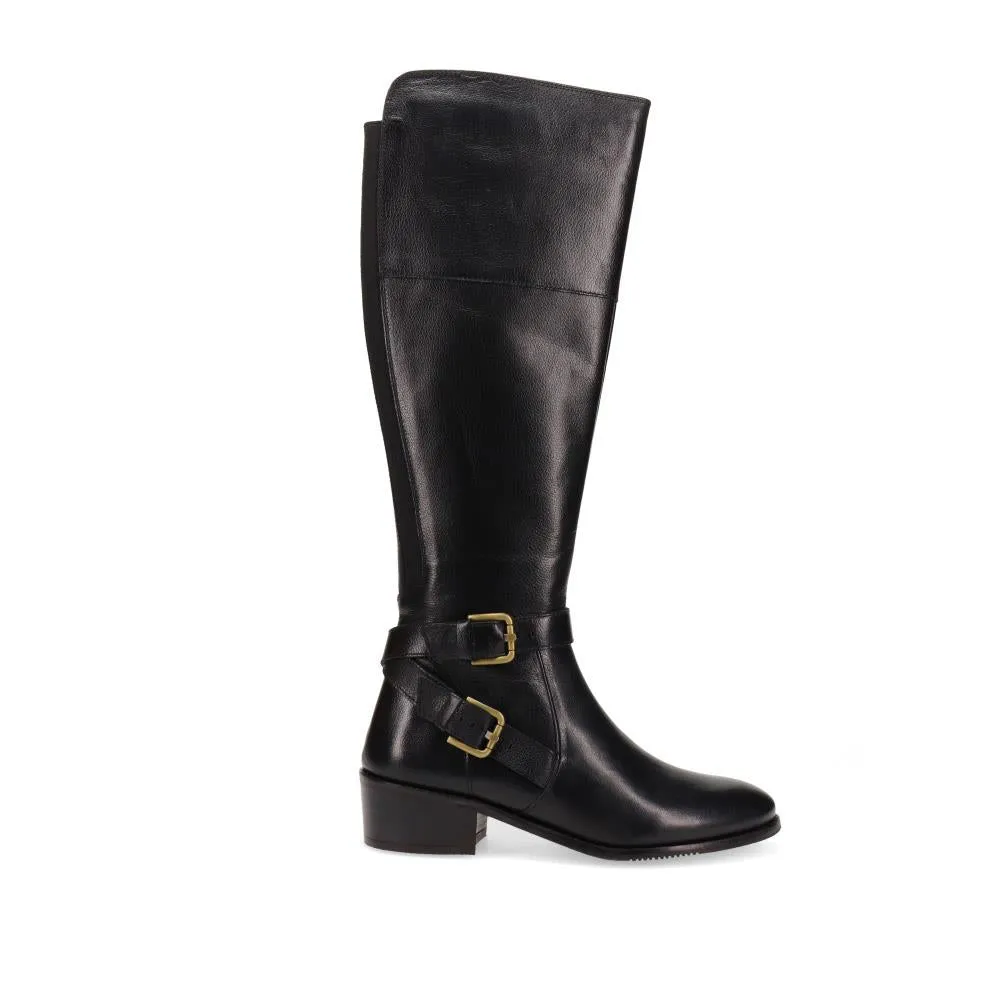 Phoebe L Calf Leather Knee Boots / 326 207