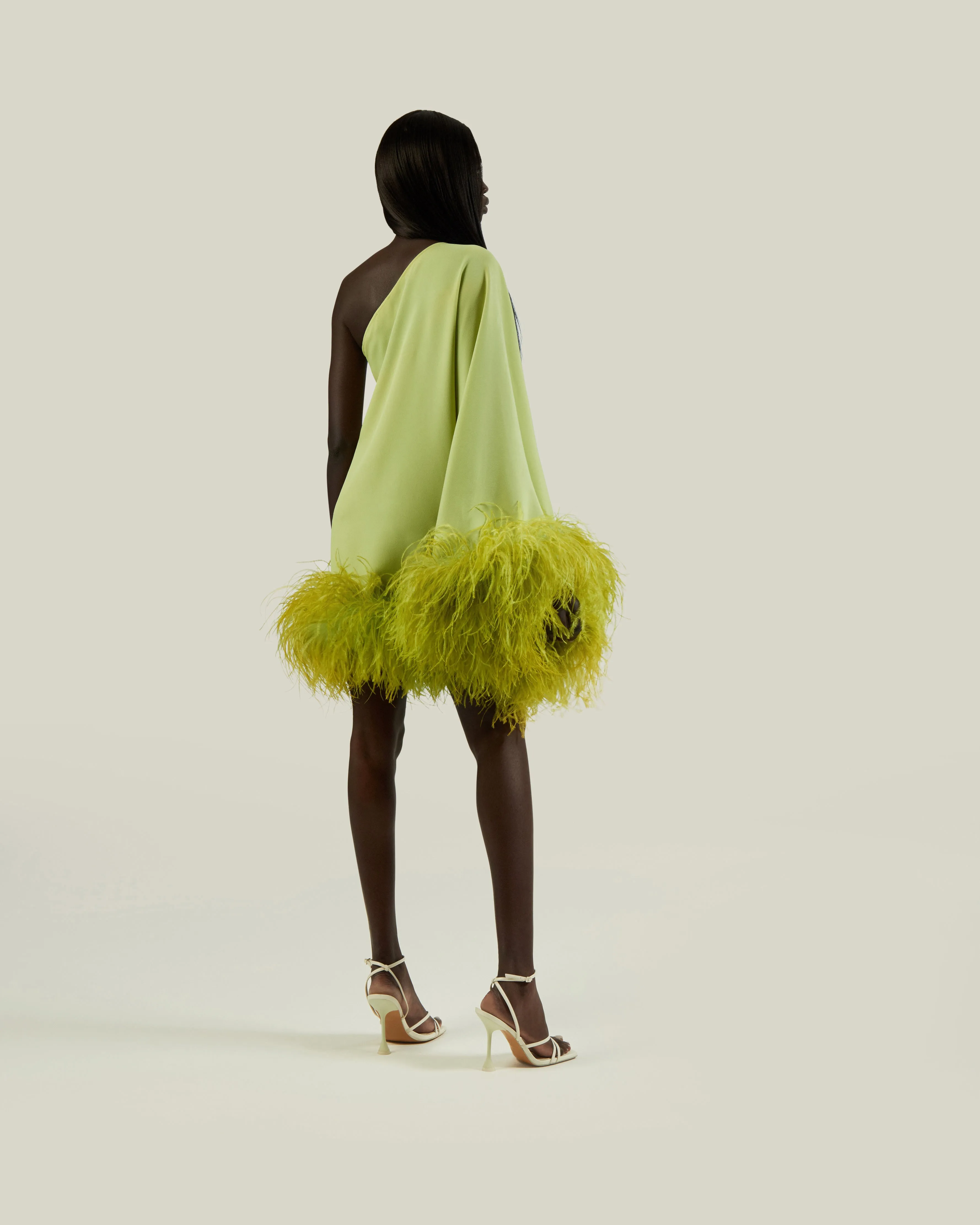 Piccolo Ubud Dress in Lime