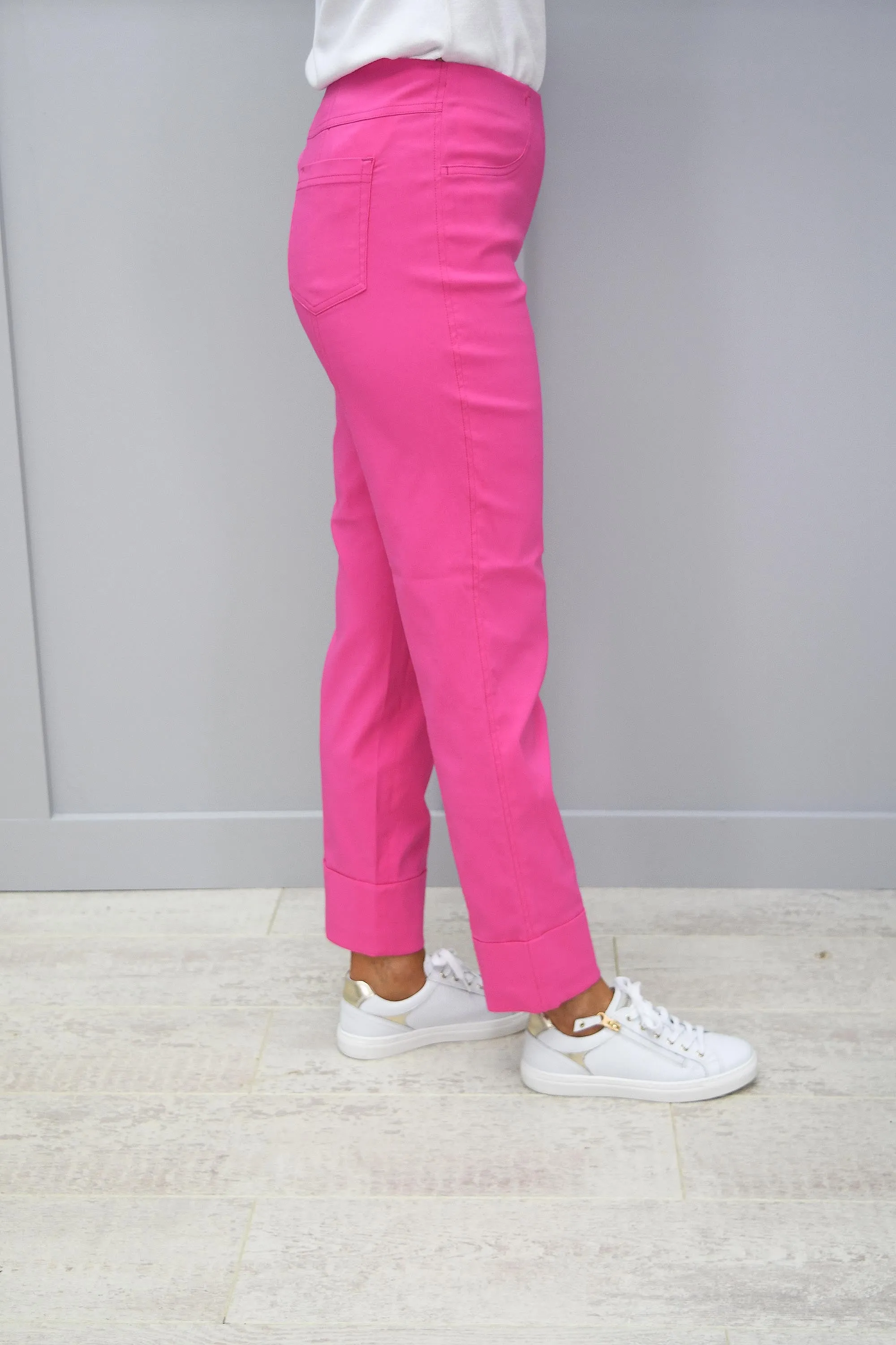 Robell Bella Candy Pink 7/8 Trousers - 51568 5499 431/433