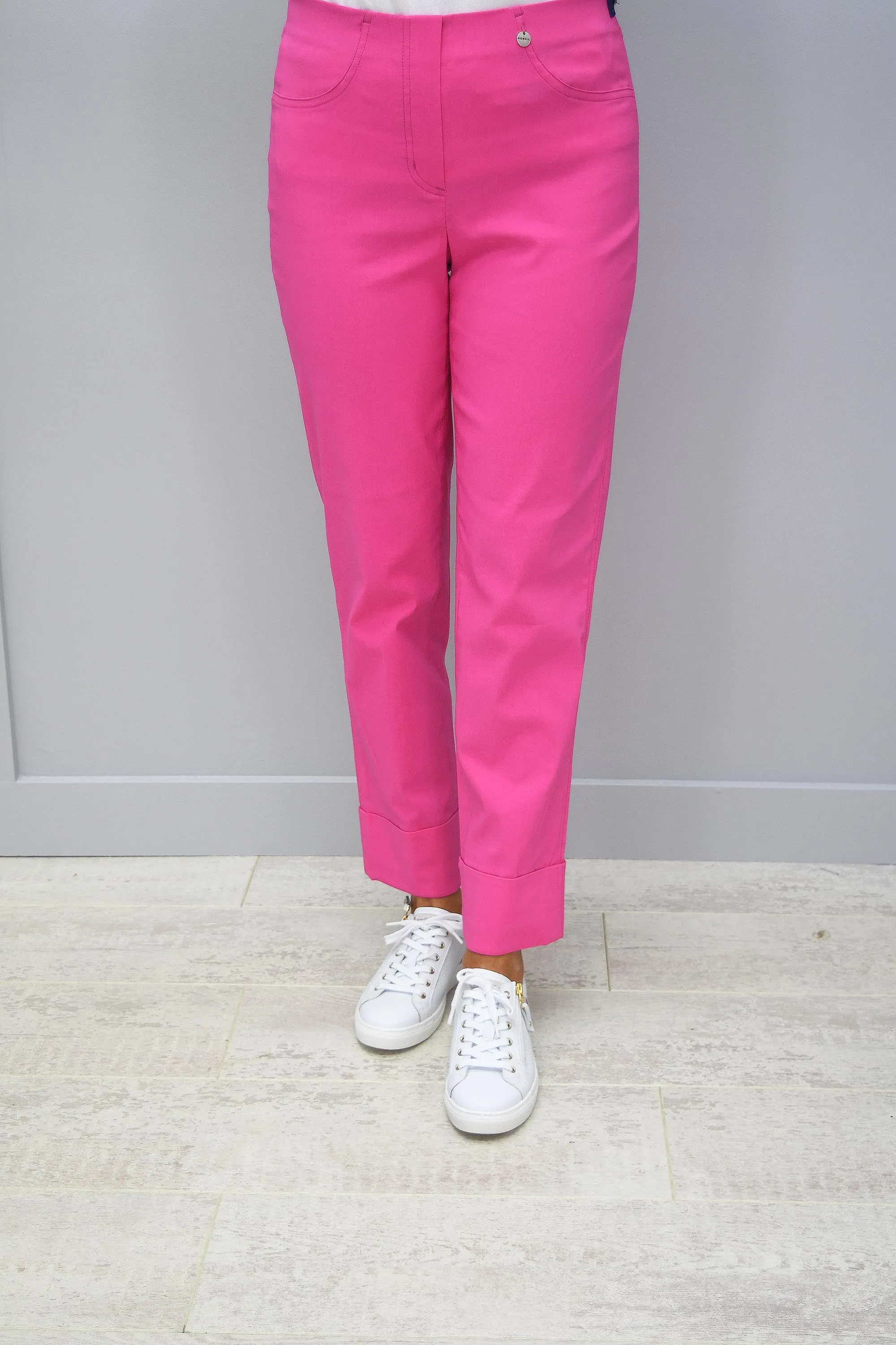 Robell Bella Candy Pink 7/8 Trousers - 51568 5499 431/433