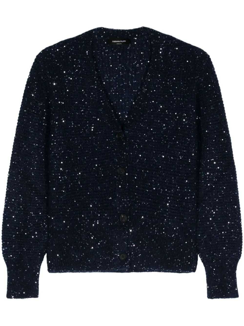 sequin embellished cardigan