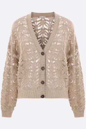 Sequin Linen Cardigan