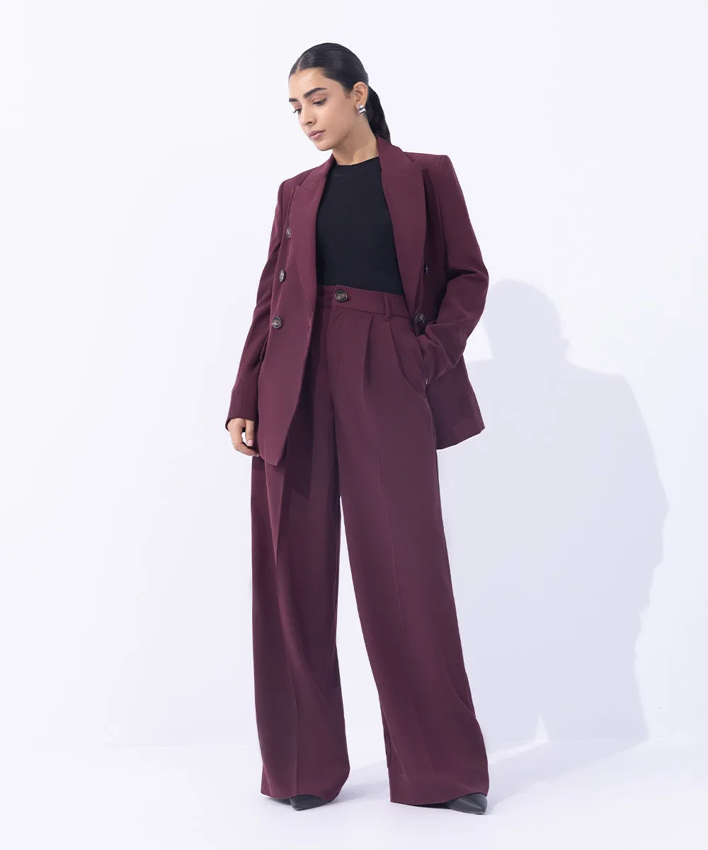Tailored Double Breasted Blazer