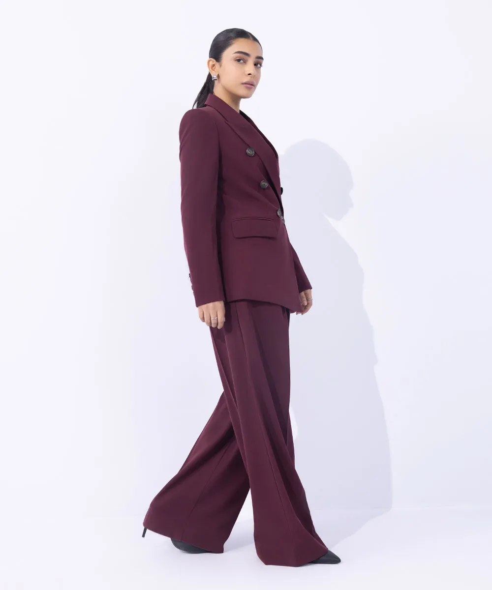Tailored Double Breasted Blazer