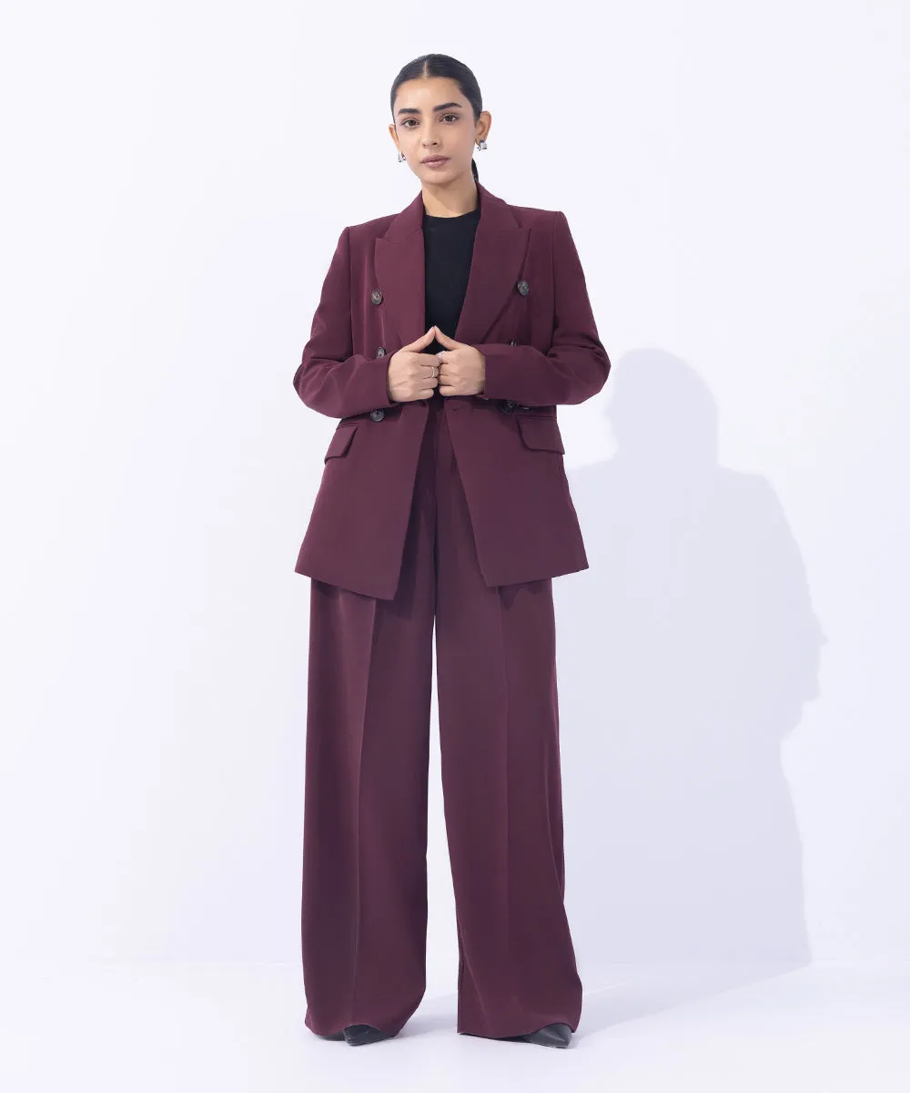 Tailored Double Breasted Blazer