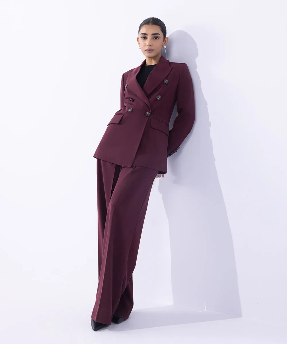 Tailored Double Breasted Blazer