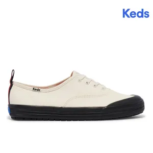 Womens' Champion Toe Cap Trx Splash Canvas Sneaker White/Black (WF68080)